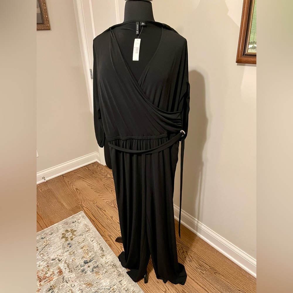 NWT-Black Jumpsuit New Directions- XL